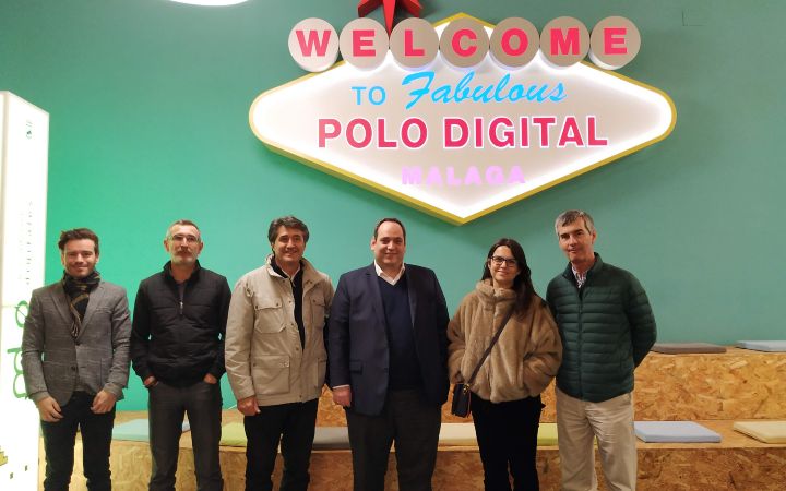 Visita a las instalaciones del Polo Nacional de Contenidos Digitales en Tabacalera